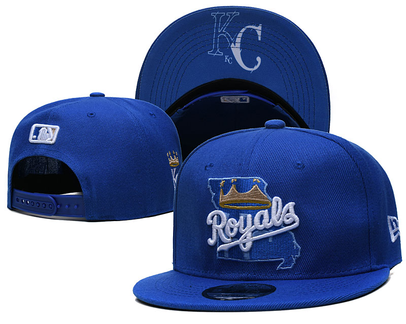 Kansas City Royals Stitched Snapback Hats 009